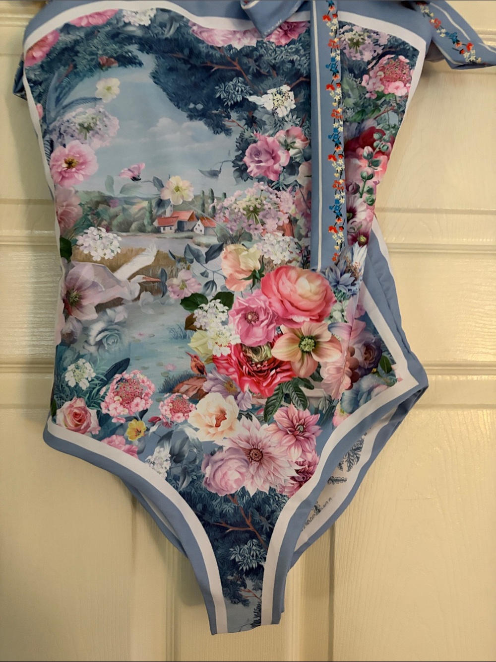 NWT reversible one piece bathing suit